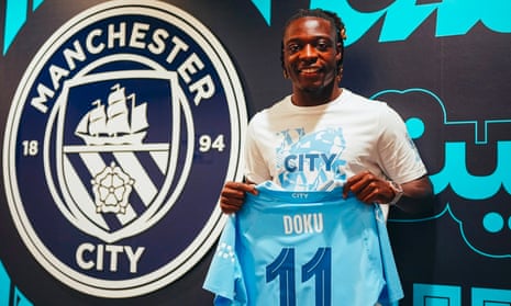 Manchester City verpflichtet rechtzeitig Rechtsaußen Jérémy Doku